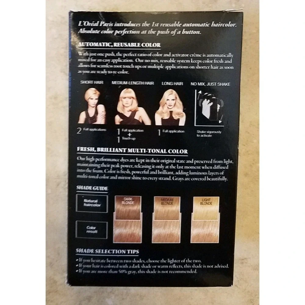 LOREAL Superior Preference Mousse Absolue #1021 LighestIcy Blonde Hair Color Dye